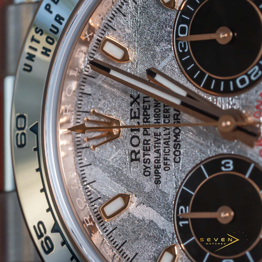 Rolex Cosmograph Daytona Rose Gold Meteorite