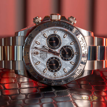 Rolex Cosmograph Daytona Rose Gold Meteorite