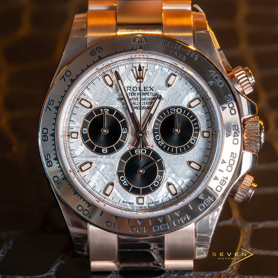 Rolex Cosmograph Daytona Rose Gold Meteorite