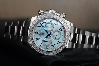 Rolex Cosmograph Daytona Platinum Arabic 116596TBR