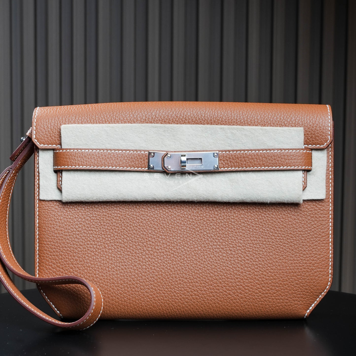 Hermes Kelly Depeche Pochet 25 Veau Togo