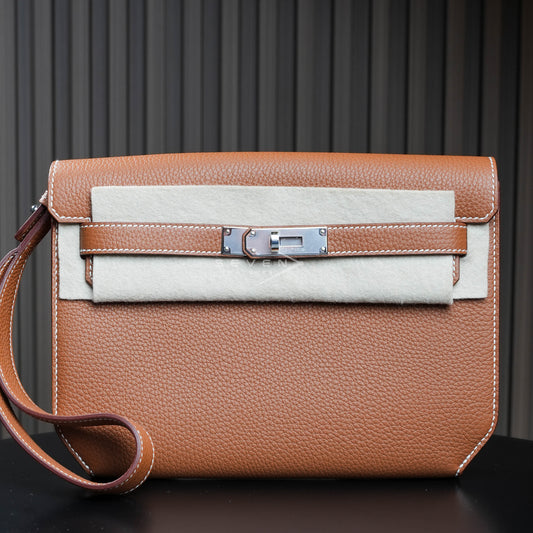 Hermes Kelly Depeche Pochet 25 Veau Togo